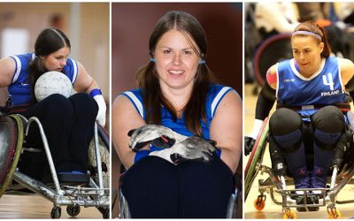 WeThe15-urheilijat – Pyörätuolirugbynpelaaja Anna Pasanen: urheilu motivoi ja saa jaksamaan