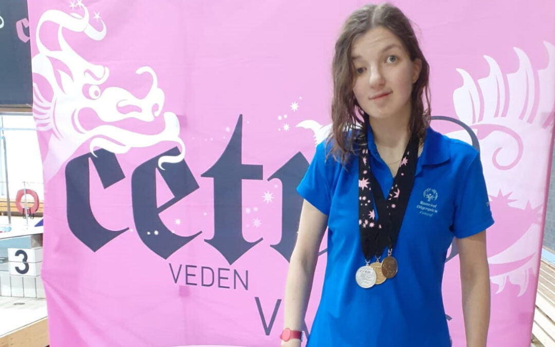Special Olympics -uimari Tinja Vatanen sai Paralympiarahastosta stipendin päästäkseen osallistumaan kansainvälisiin kisoihin Maltalla
